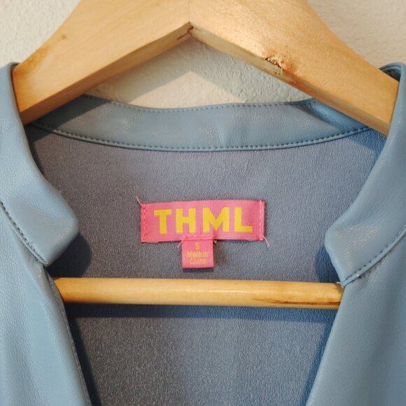 THML Blue Mini Dress - Picture 4 of 6